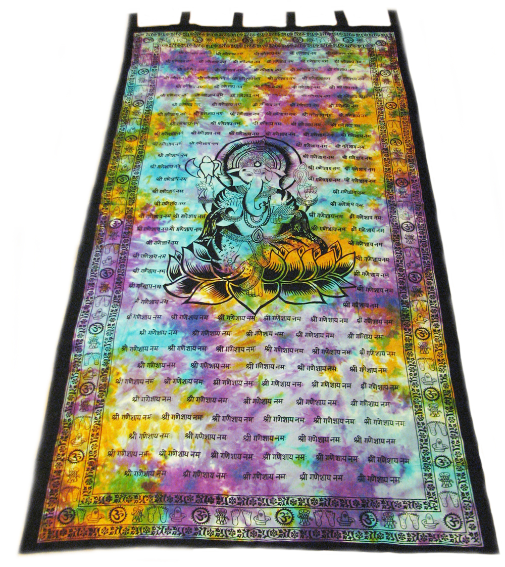 Indian Tapestry Wall Hanging lord ganesh ganesha hindu tie dye indian tapestry wall hang door Indian Tapestry Wall Hanging lord ganesh ganesha hindu tie dye indian tapestry wall hang door