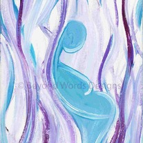 Lean on Me ~ Original Artwork 5x7