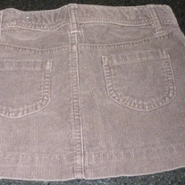 Brown Corduroy Skirt-Old Navy Size 5