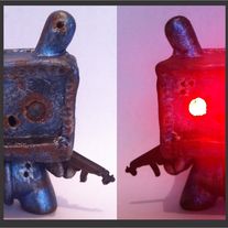 Rusty Block Head Dunny