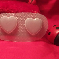 Pair of heart molds
