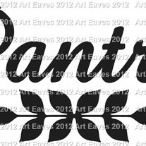 Pantry Door Vinyl Decal