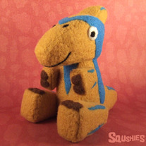 Cornelius the Parasaurolophus - Dinosaur Soft Sculpture