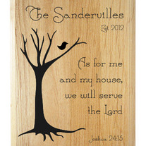 As For Me and My House Plaque II