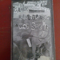 v/a RESISTANCE 4 WAY SPLIT cs