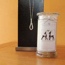 Mistletoe Kisses Jewelry Candle