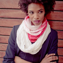 Peppermint Infinity Scarf