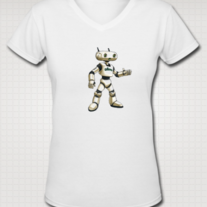 "ADIUVO" T Shirt for Women (White)