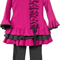 Isobella & Chloe 2 Piece Legging Set Pink