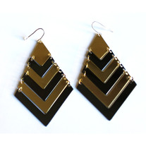 Layered Triangle Earrings