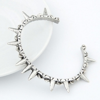 Spikes Bangle - Silver