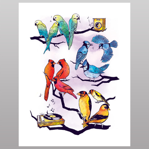 The Bird is the Word (print)