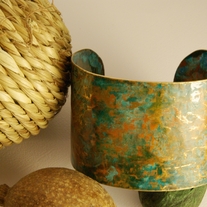 Rustic Brass Cuff