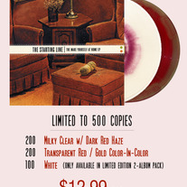 The Starting Line- The Make Yourself At Home Ep(10" Vinyl Re-issue) Limited to 500 Total Copies