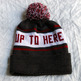 SECRETS UP TO HERE Hat with Pom - Thumbnail 4