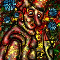 Seven Flowers - digital art
