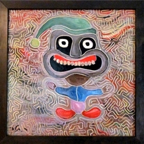 dwarf - original oil painting