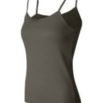 Baby Rib Spaghetti Strap Tank Tops
