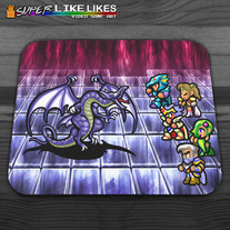 FF4 Bahamut Battle Mousepad