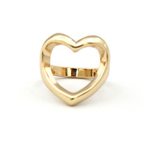 Modern Heart Ring 