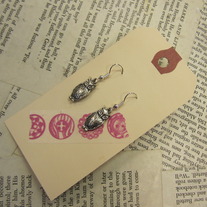 Silver Owl Earrings