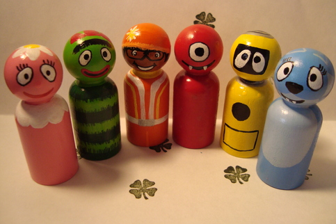 Set of 6 Monster Friends