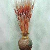 Red wheat by rafi talby - Digital art