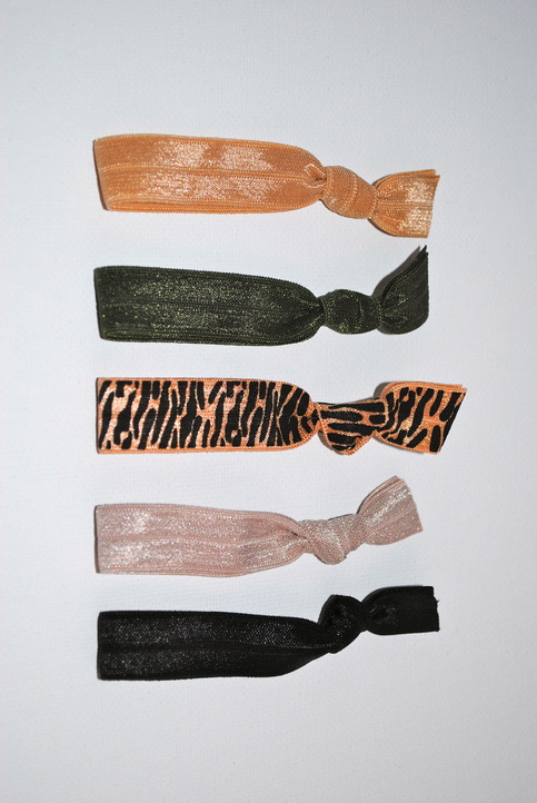 The Judi Set- 5 No-Crease Hair Ties 