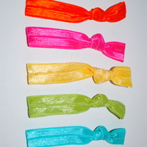 The Olivia Set- 5 No-Crease Hair Ties