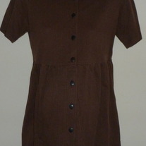 Brown/Black Gingham Top-Dividends Maternity Size Small
