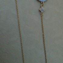 Chanel Inspired Circle Necklace (Long)