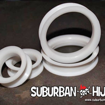 White Silicone Flexible Tunnel (1"+)