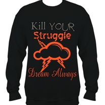 Kill Your Stuggle Full blk/orange/gry
