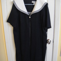 Dressbarn Sailor Dress Sz 16W