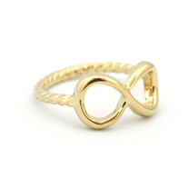 Twisted Infinity Ring (More Colors Available)