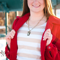 Antique Tag Charm Necklace