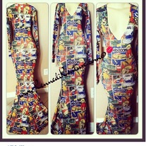 "FUNNY HOLIDAY" MERMAID DRESS