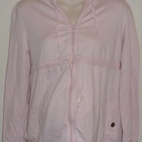Pink Jacket with Hood-Liz Lange Maternity Size XS
