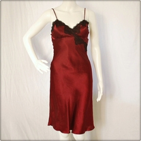 Burgundy Night Gown