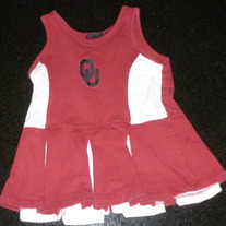 OU Cheerleading Uniform-Team Starter Size 3T