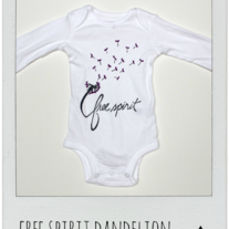 FREE SPIRIT Onesie | Free Standard Shipping