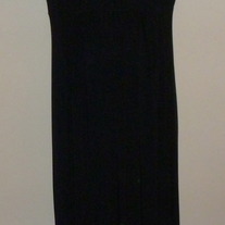 Black Dress with Lace Top-Antthony Size Medium