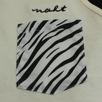 Zebra Tanktop (Creme)