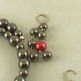 Glass, Red Pearl Necklace Set - Thumbnail 4