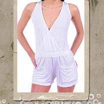 Wrap-Effect Playsuit
