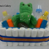 Gators Diaper Basket