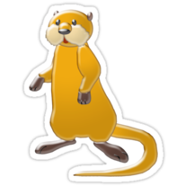 Sea Otter Sticker