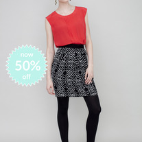Heidi Skirt-Tribal Ikat