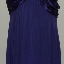 Purple Halter Dress-Connected Woman Size 14W