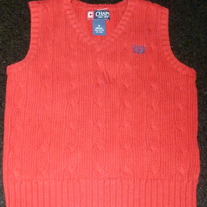 Red Sweater Vest-Chaps Size 5